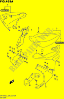 CARENAGES ARRIERE (VZR1800BZL5 E28) pour Suzuki BOULEVARD 1800 2015