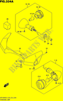 CLIGNOTANTS (VZR1800BZL5 E28) pour Suzuki BOULEVARD 1800 2015