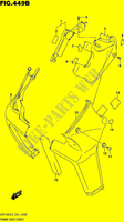 COUVERCLES DE CADRE AVANT (VZR1800BZL5 E24) pour Suzuki INTRUDER 1800 2015