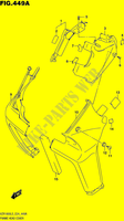 COUVERCLES DE CADRE AVANT (VZR1800L5 E24) pour Suzuki INTRUDER 1800 2015