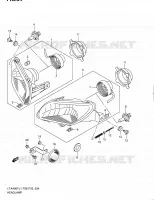 PHARE (LT A400FL1 P28) pour Suzuki KINGQUAD 400 2011