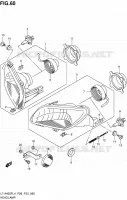 PHARE (LT A400FL4 P28) pour Suzuki KINGQUAD 400 2014
