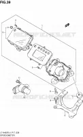 COMPTEUR (LT A400FZL4 P17) pour Suzuki KINGQUAD 400 2014