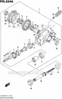 CARDAN   COUPLE CONIQUE (ARRIERE) pour Suzuki KINGQUAD 400 2016