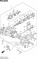 CARDAN   COUPLE CONIQUE (AVANT) pour Suzuki KINGQUAD 400 2016