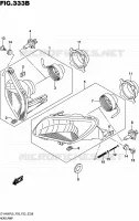PHARE (LT A400FL6 P33) pour Suzuki KINGQUAD 400 2016