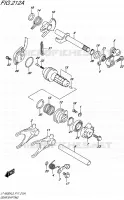 ENSEMBLE SELECTEUR DE VITESSES pour Suzuki KINGQUAD 500 2015