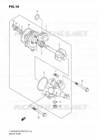 POMPE A EAU pour Suzuki KINGQUAD 500 2010