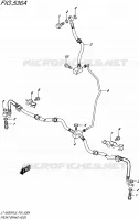DURITE DE FREIN AVANT pour Suzuki KINGQUAD 500 2015