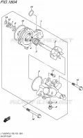 POMPE A EAU pour Suzuki KINGQUAD 500 2015