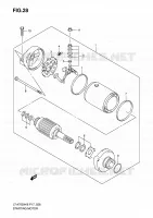 DEMARREUR pour Suzuki KINGQUAD 700 2007