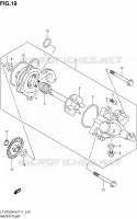 POMPE A EAU pour Suzuki KINGQUAD 700 2007