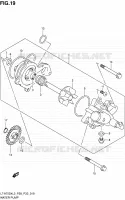 POMPE A EAU pour Suzuki KINGQUAD 750 2013