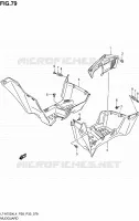 GARDE BOUE pour Suzuki KINGQUAD 750 2014