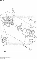 POMPE A EAU pour Suzuki KINGQUAD 750 2012