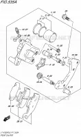 ETRIER DE FREIN AVANT pour Suzuki KINGQUAD 750 2016