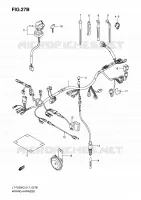 FAISCEAU ELECTRIQUE (LT F250K6 E04) pour Suzuki OZARK 250 2006