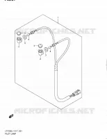 ENSEMBLE TEMOINS (LT F250L1 E24) pour Suzuki OZARK 250 2011