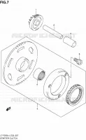 ROUE LIBRE DE DEMARREUR pour Suzuki OZARK 250 2014