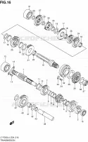 TRANSMISSION pour Suzuki OZARK 250 2014
