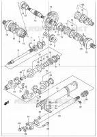 CARDAN pour Suzuki KINGQUAD 300 2000