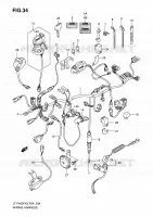 FAISCEAU ELECTRIQUE pour Suzuki EIGER 400 2007