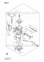 CARBURATEUR (LT F400FK8/FK9) pour Suzuki KINGQUAD 400 2010