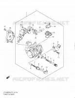CORPS DE PAPILLON (LT F400FL0) pour Suzuki KINGQUAD 400 2010