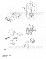 PARTIE ELECTRIQUE (LT F400FK8L0) pour Suzuki KINGQUAD 400 2010