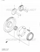 ROUE LIBRE DE DEMARREUR pour Suzuki KINGQUAD 400 2011
