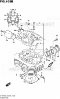 CULASSE (LT F400FL6 P33) pour Suzuki KINGQUAD 400 2016