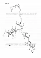DURITE DE FREIN AVANT pour Suzuki KINGQUAD 300 1995