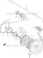LANCEUR pour Suzuki QUADMASTER 500 2000