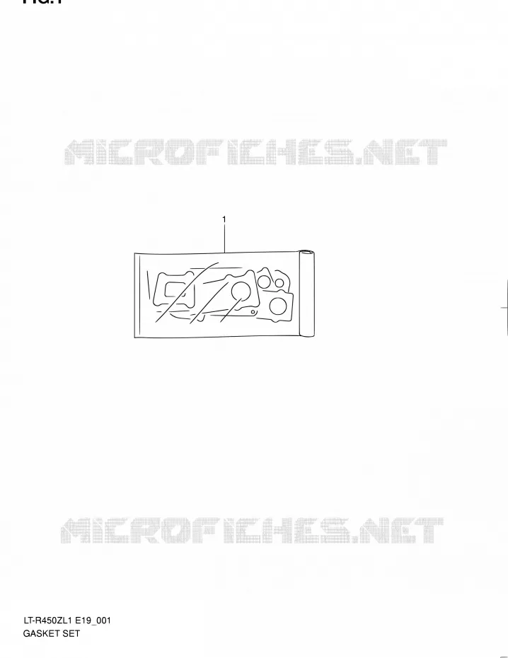 KIT JOINTS Suzuki QUAD 450 QUADRACER 2011  LT-R450 L1/LT-R450Z L1 (E19)
