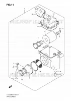 FILTRE A AIR pour Suzuki QUADSPORT 250 2010