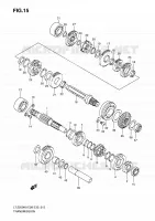 TRANSMISSION pour Suzuki QUADSPORT 250 2010