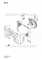 RADIATEUR pour Suzuki QUADSPORT 400 2008
