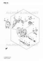 CORPS DE PAPILLON pour Suzuki QUADSPORT 400 2010
