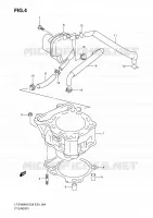 CYLINDRE pour Suzuki QUADSPORT 400 2010