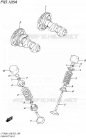 ARBRE A CAMES   VALVE pour Suzuki QUADSPORT 400 2014
