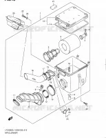 FILTRE A AIR pour Suzuki QUADSPORT 400 2011