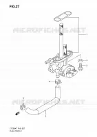 ROBINET D'ESSENCE pour Suzuki QUADSPORT 90 2012