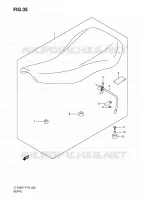 SELLE pour Suzuki QUADSPORT 90 2012