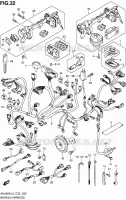 FAISCEAU ELECTRIQUE (AN400ZAL3 E28) pour Suzuki BURGMAN 400 2013