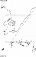 DURITE DE FREIN ARRIERE (AN400AL5 E02) pour Suzuki BURGMAN 400 2015