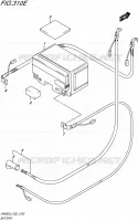 BATTERIE (AN400ZAL5 E19) pour Suzuki BURGMAN 400 2015