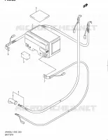BATTERIE (AN400AL1 E24) pour Suzuki BURGMAN 400 2011