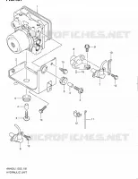 SYSTÈME ABS (AN400ZAL1 E19) pour Suzuki BURGMAN 400 2011