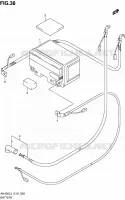 BATTERIE (AN400ZAL3 E02) pour Suzuki BURGMAN 400 2013