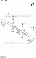 PROTEGES MAINS (AN400ZAL5 E19) pour Suzuki BURGMAN 400 2015